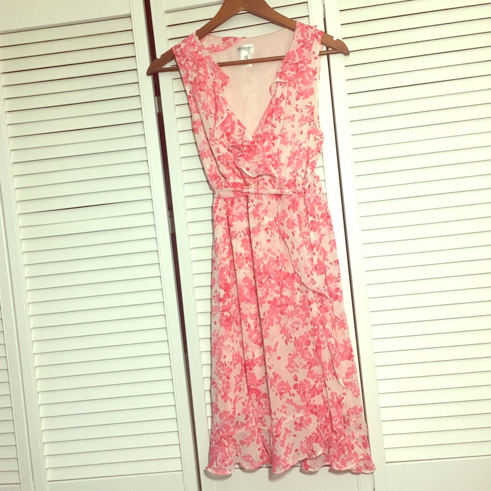 Motherhood Maternity pink floral dress